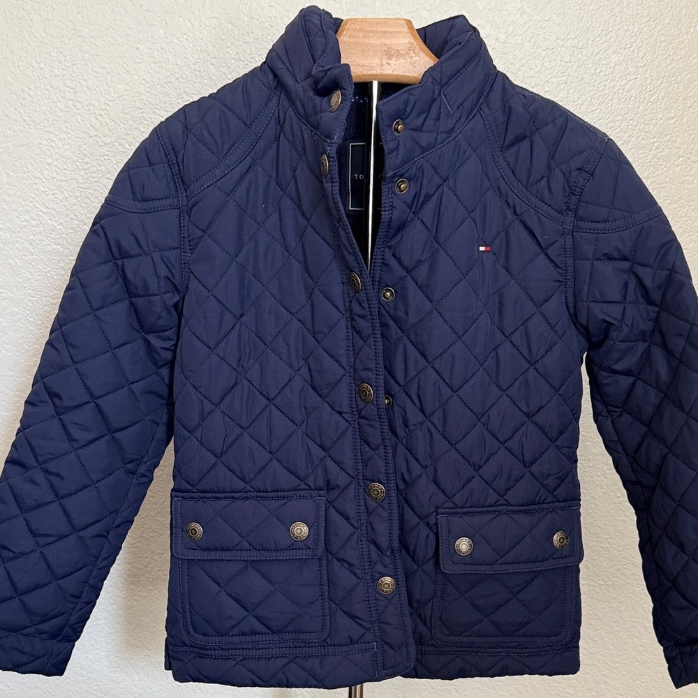 Tommy Hilfiger Kids Navy Puffer Jacket